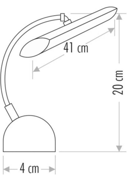 Beyaz Işık CT-5212 Dekoratif LED Aplik Kuğu [krom] 7W 6400K Beyaz LED modelleri