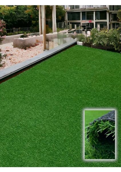 Çim Halı, 20 mm Yeşil 300X450 cm Suni Çim, Yapay Çim Halı