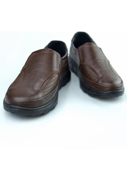 The Dortex Shoes The Dortex Shoes Fm401  Deri Kemik Çıkıntılı Erkek Günlük Ortopedik Ayakkabı