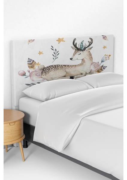 Ceylan Desenli Yatak Baza Başlık Kılıfı TLABK-264