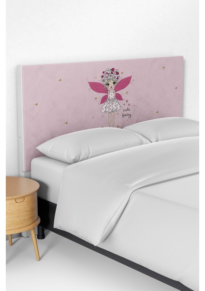 Kanatlı Kız Çocuk Odası Yatak Baza Başlık Kılıfı TLABK-168