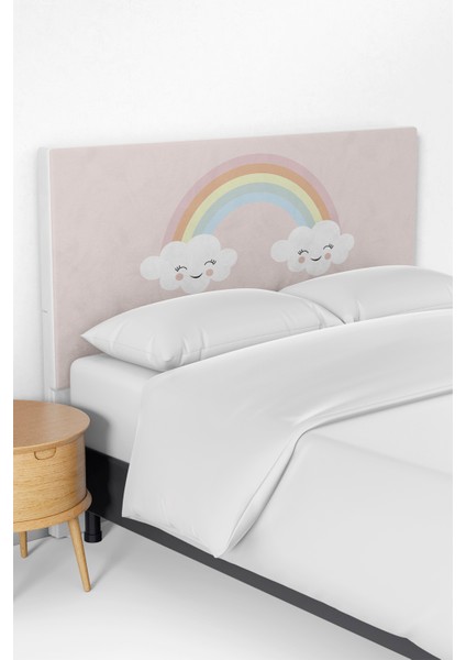 Unicornlu Çocuk Yatak Baza Başlık Kılıfı TLABK-241
