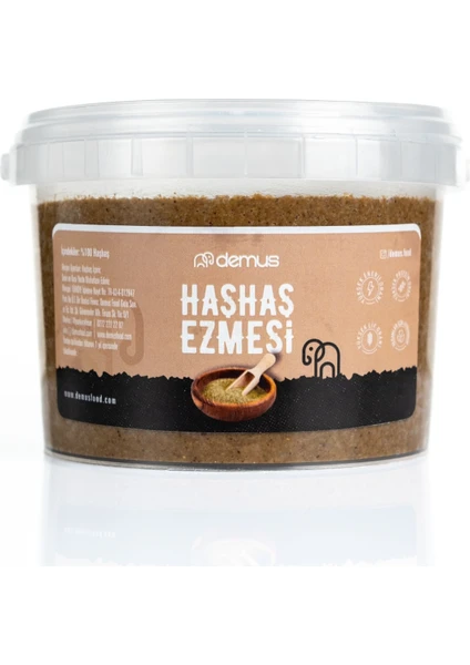 Afyon Sarı Haşhaş Ezmesi 450 gr