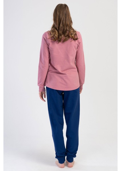 Kadın Uzun Kol Pijama Takım , 403020