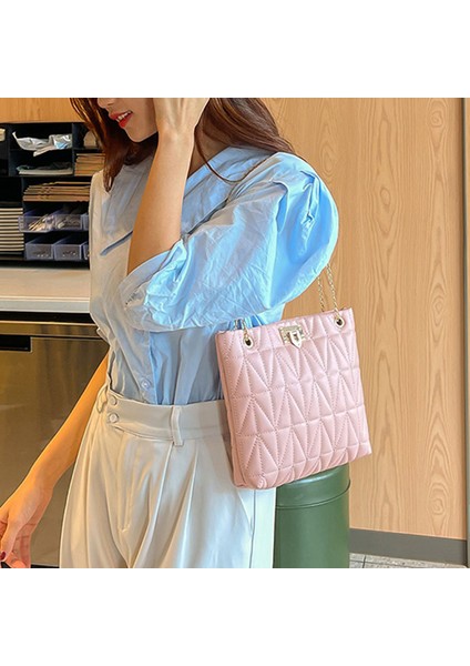 Bayan Tote Çanta Deri Kadın Omuz Çantası Zincir Handbags Moda Crossbody Çanta (Yurt Dışından) fiyatları