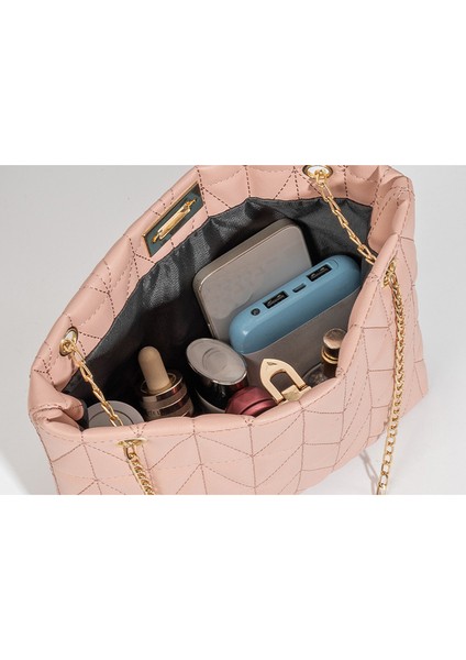 Bayan Tote Çanta Deri Kadın Omuz Çantası Zincir Handbags Moda Crossbody Çanta (Yurt Dışından) indirimleri