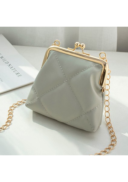 Moda Bayanlar Küçük Sling Çanta Baklava Çapraz Çanta Zincir Çantalar Kızlar Için Hediye Olarak (Yurt Dışından)