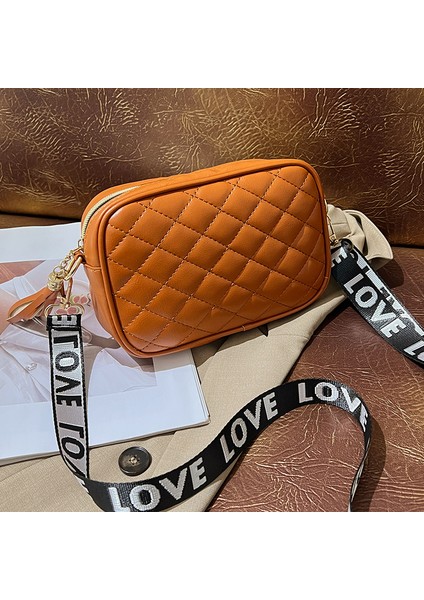 Moda Bayan Sling Çanta Baklava Dilimi Kadın Crossbody Çanta Omuz Çantaları (Yurt Dışından)