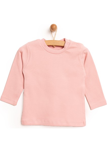 Basic Interlok Uzun Kol Tshirt Kız Bebek fiyatları
