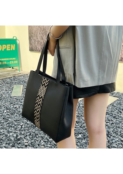 Bayan Tote Çanta Yüksek Kapasiteli Deri Kadın Omuz Çantası Moda Handbags (Yurt Dışından) fiyatları