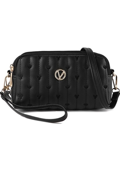 Bayanlar Küçük Crossbody Çanta Kadın Deri Sling Çanta Çok Zip Omuz Çantası Moda Debriyaj (Yurt Dışından)