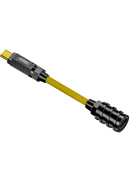 0.2m 140W Hızlı Şarj 20GBPS 8k 60Hz Usb3.2 Tip C Dişi Erkek Veri Kablosu (Yurt Dışından)