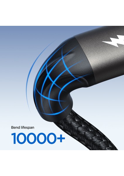 1.2m Işık Hızı Serisi 3A Usb A Mikro Hızlı Şarj Veri Kablosu Naylon Örgülü Kablo (Yurt Dışından) modelleri