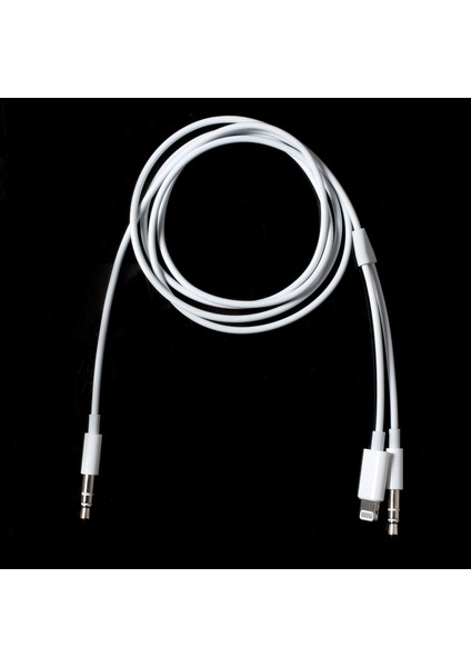 MH030 Lightning 8 Pin + 3 5mm Erkek 3 5mm Erkek iPhone Android İçin 2'si 1 Arada Aux Ses Kablosu (Yurt Dışından)