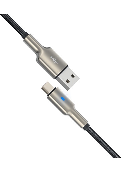Devıa Mars Serisi EC313 1 5 M Usb A Tip C Veri Kablosu Çinko Alaşımlı Örgülü Naylon Şarj Kablosu (Yurt Dışından) fiyatları