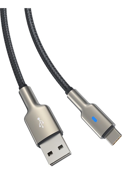 Devıa Mars Serisi EC313 1 5 M Usb A Tip C Veri Kablosu Çinko Alaşımlı Örgülü Naylon Şarj Kablosu (Yurt Dışından) fırsatları