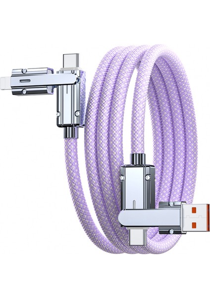 1m Pd 27W Veri Kablosu Usb A Type C Type C Ip Şarj Kablosu (Yurt Dışından)