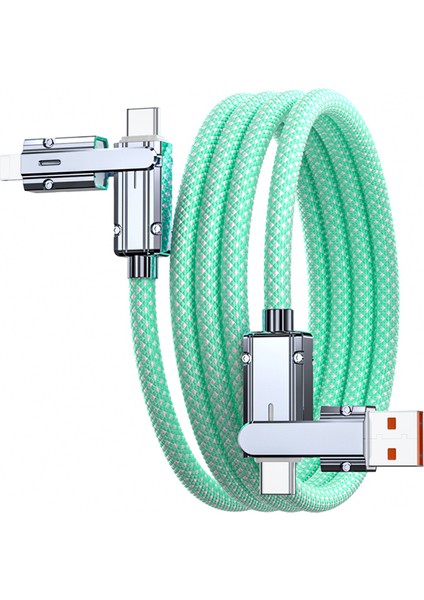 1 M Pd 27W Veri Kablosu Usb A Type C Type C Ip Şarj Kablosu (Yurt Dışından)