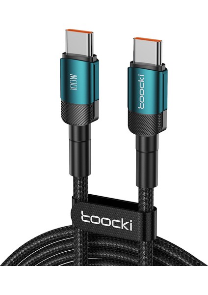 2m Dizüstü Bilgisayar Type C Şarj Kablosu Veri Kablosu 100W 480MBPS Veri Kablosu (Yurt Dışından)