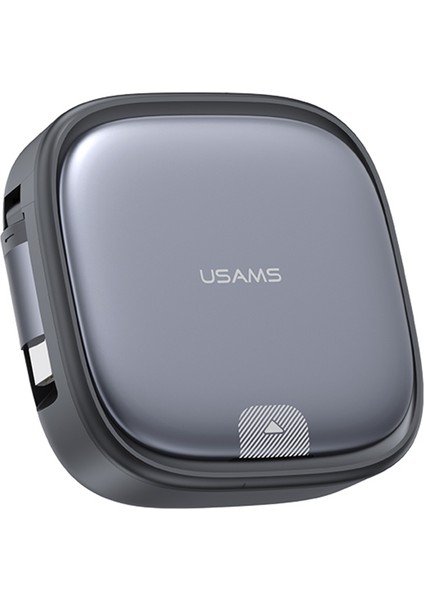 1m 60W USB Type C'den Type C'ye Mikro Ip Hızlı Şarj Kablosu Depolama Seti Kutulu Kararmış (Yurt Dışından)