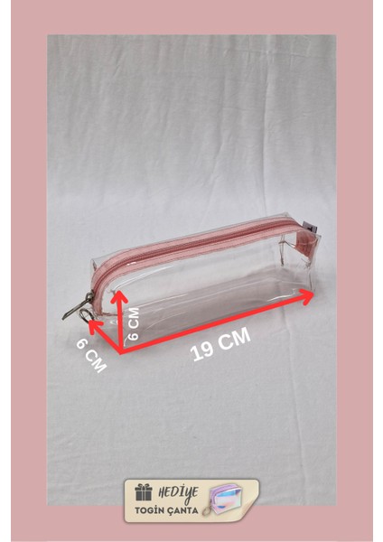 Taşınabilir Pvc Su Geçirmez Kozmetik Çanta - Seyahat Makyaj Çanta + Togin Çanta Hediye indirimleri
