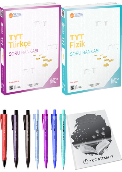 Tyt Türkçe Soru Bankası - Tyt Fizik Soru Bankası 2li Set