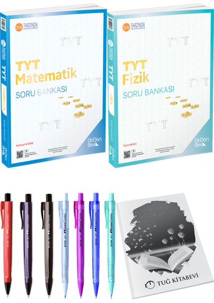 Tyt Matematik Soru Bankası - Tyt Fizik Soru Bankası 2li Set