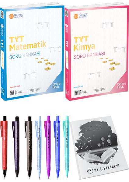 Tyt Matematik Soru Bankası - Tyt Kimya Soru Bankası 2li Set