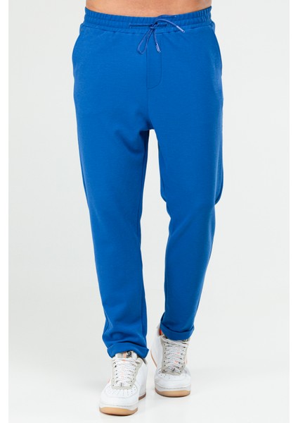 Sax Mavi Regular Pamuklu Erkek Spor Pantolon Xd0415