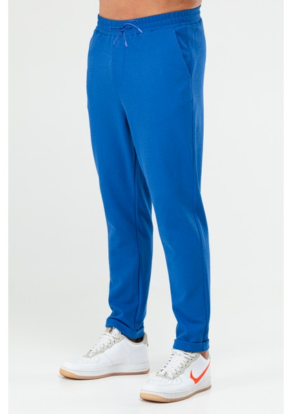 Sax Mavi Regular Pamuklu Erkek Spor Pantolon Xd0415