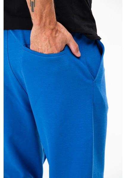 Sax Mavi Regular Pamuklu Erkek Spor Pantolon Xd0415
