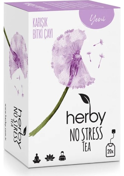 No Stress Tea Pasifloralı Bitki Çayı