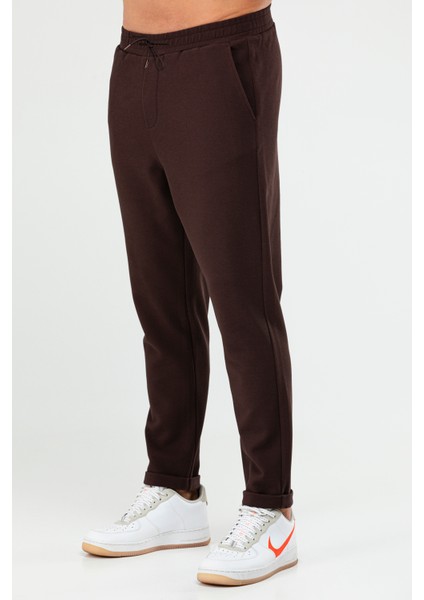 Kahverengi Regular Pamuklu Erkek Spor Pantolon Xd0415 fiyatları