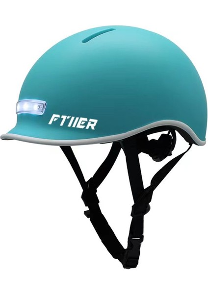 Mavi Stil M 54-58 Bisiklet Bisiklet Kaskı Aydınlatmalı Uyarı Işığı Kaskı Motorlu Bisiklet Bisiklet Mtb Yol Elektrikli Scooter Denge Arabası Casco Güvenlik Kapağı (Yurt Dışından)