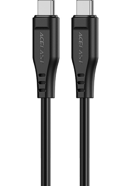 iPhone 15 Serisi için 60W Yüksek Güçlü Usb-C-Usb-C Tpe Şarj Veri Kablosu 1,2m-Siyah (Yurt Dışından)