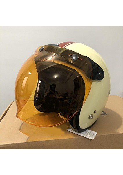 No.8 Tarzı Kask Camı Açık Yüz Motosiklet Kaskı Yüz Koruyucu Açık Yüz Motosiklet Kaskı Kabarcık Yüz Kalkanı Bisiklet Kaskı Yüz Koruyucu (Yurt Dışından) modelleri