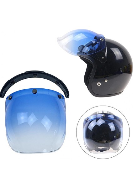 No.8 Tarzı Kask Camı Açık Yüz Motosiklet Kaskı Yüz Koruyucu Açık Yüz Motosiklet Kaskı Kabarcık Yüz Kalkanı Bisiklet Kaskı Yüz Koruyucu (Yurt Dışından) fırsatları