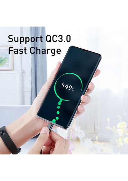 IPhone 15 Serisi için 100 W 5A Tip-C Erkek-Tip-C Erkek Pd Hızlı Şarj Kablosu 1.5 M Örgülü Veri Şarj Kablosu Huawei için (Yurt Dışından)