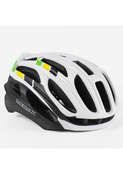 Siyah Sarı Tarzı E 54-60CM Bisiklet Kaskı Hafif Mtb Yarış Bisiklet Kaskı Eps Yol Bisikleti Kaskı Erkekler ve Kadınlar Için Nefes Alabilir Dağ Bisiklet Kaskı Mtb Casco (Yurt Dışından)