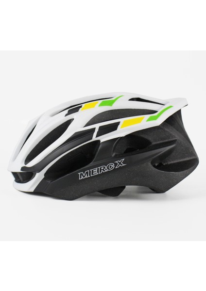 Siyah Sarı Tarzı E 54-60CM Bisiklet Kaskı Hafif Mtb Yarış Bisiklet Kaskı Eps Yol Bisikleti Kaskı Erkekler ve Kadınlar Için Nefes Alabilir Dağ Bisiklet Kaskı Mtb Casco (Yurt Dışından)