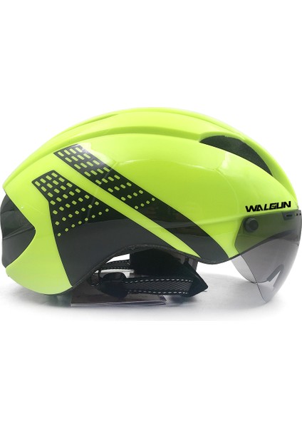 Renk 5 Stili E 54-58CM Walgun Aero Bisiklet Kaskı Yol Bisiklet Kaskları Lens Gözlük Şemsiye Zaman Deneme Tt Triatlon Bisiklet Kaskı Erkek Kadın Güvenlik Kaskı (Yurt Dışından)