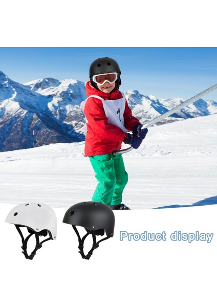 Kırmızı Stil Kadınlar Için Kayak Kaskı ile Güvenli Bütünleşik Kalıplanmış Kış Snowboard Kaskı Motosiklet Kayak Kar Şapkası Çocuklar ve Yetişkinler Için Kayak Ekipmanı Yeni (Yurt Dışından)