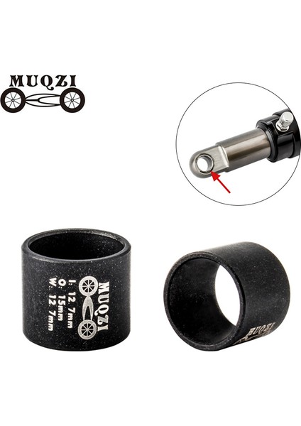 Siyah Stil Muqzı Dağ Bisikleti Şok Emicileri Paslanmaz Çelik Hind Safra Kesesi Rulmanı Süspansiyon Rulman 15*12.7* (Yurt Dışından) fiyatları