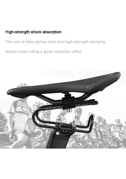 Gümüş Tarzı Dağ Bisikleti Koltuk Amortisörü Süspansiyon Bisiklet Koltuğu Alüminyum Yay Şok Emici Cihaz Bisiklet Koltuk Yastığı Şok Emici (Yurt Dışından) fırsatları