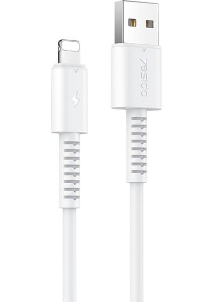 Iphone, iPad için Pvc USB Şarj Kablosu Usb'den Lightning'e Veri Kablosu (Yurt Dışından)