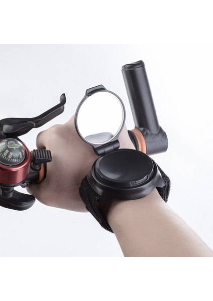 Siyah Stil 360° Dönebilen Bisiklet Bilek Aynası Güvenlik Arka Görüş Aynaları Katlanabilir Bisiklet Arka Ayna Kol Arka Bisiklet Aynası Arka Reflektör (Yurt Dışından) fiyatları