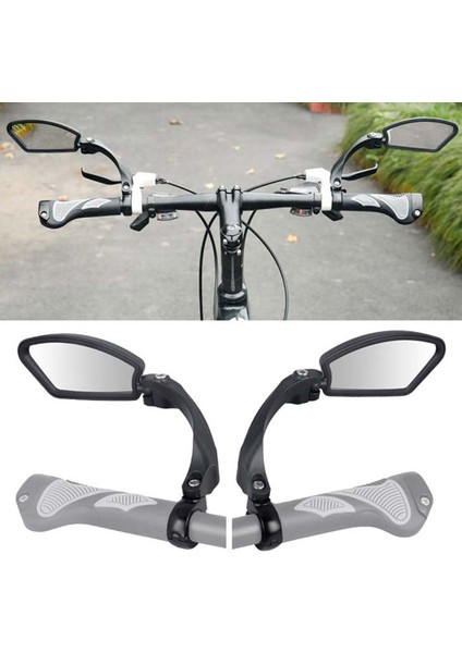 Doğru Stil Bisiklet Mi Derece Dönebilen Mtb Yol Bisikleti Arka Görünümü Gidon Montaj Esnek Güvenlik Bisiklet Ayna Katlanabilir Kör Hediye Zn (Yurt Dışından)