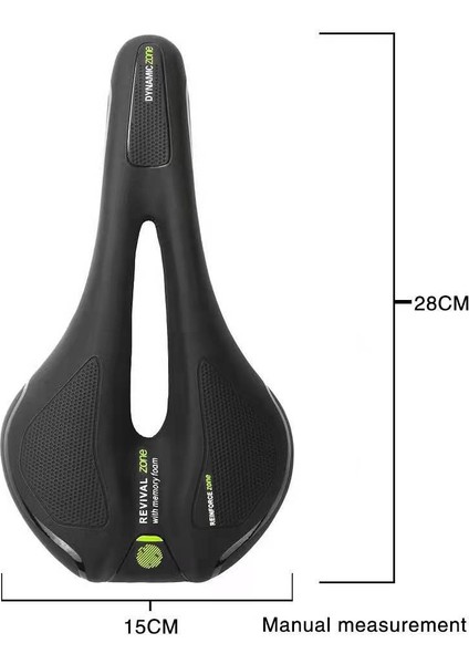 Mavi Stil Rahat Bisiklet Sele Mtb Dağ Yol Bisikleti Koltuğu Hollow Jel Bisiklet Pedalı Erkekler ve Kadınlar Için Egzersiz Bisikleti Sadelik (Yurt Dışından) fırsatları