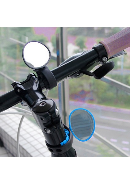 Siyah Stil Bisiklet Aynası Bisiklet Aksesuarları Direksiyon Arkası Görüş Aynası 360 Derece Dönebilen Geniş Açılı Mtb Yol Bisikleti Bisiklet Aksesuarları (Yurt Dışından) indirimleri