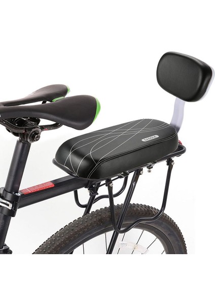Yastık 1 Stili Bisiklet Koltuğu Bisiklet Çocuk Koltuğu Sırt Desteği ile Mtb Bisiklet Arka Taşıyıcı Koltuk Pu Deri Yastıkla Bisiklet Parçaları Için Pedal (Yurt Dışından) modelleri